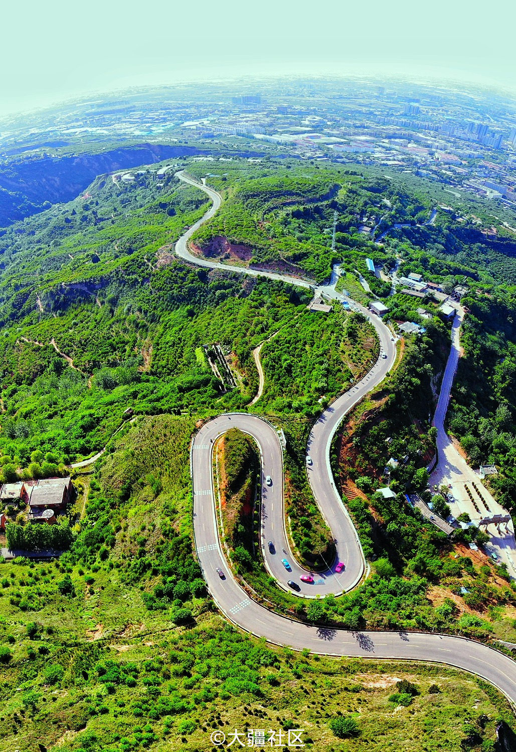临潼骊山环山路